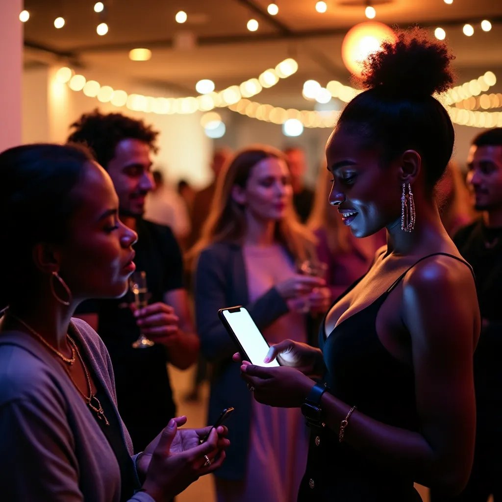 Fintech mobile app interface showing dashboard and transaction screens